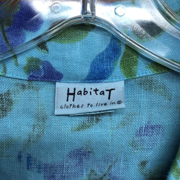 HABITAT Clothes To Live In Button Up Shirts Tops Womens Size Medium Lot of 2 - Picture 3 of 10